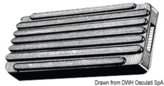 Guaina per supporto prua 02.001.00 Osculati