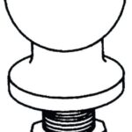 Sfera regolamentare per carrello 02.011.01 Osculati