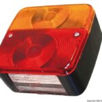 Fanale posteriore SX 4 funzioni 2 lampadine 02.021.06 Osculati