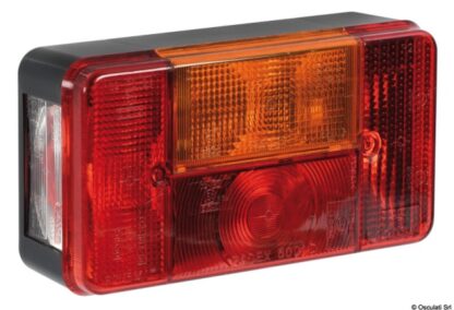 Fanale posteriore DX 5 funzioni 4 lampadine 02.021.08 Osculati