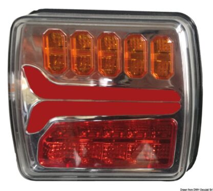 Fanale posteriore sinistro LED dinamico 02.021.29 Osculati