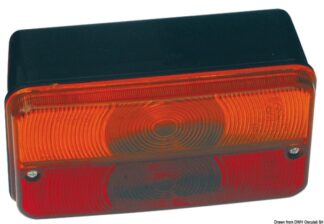 Fanale posteriore destro/sinistro - 3 funzioni 02.021.30 Osculati