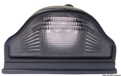 Fanale posteriore LED per targa 02.021.36 Osculati