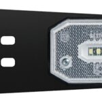 Fanale posizione LED anteriore luce bianca staffa 02.021.41 Osculati