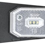 Fanale posizione LED anteriore luce bianca staffa 02.021.42 Osculati