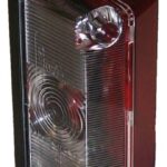 Fanale d'ingombro base piana bianco/rosso 02.022.01 Osculati