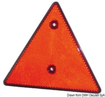 Catarifrangente triangolare 70 mm 02.023.36 Osculati