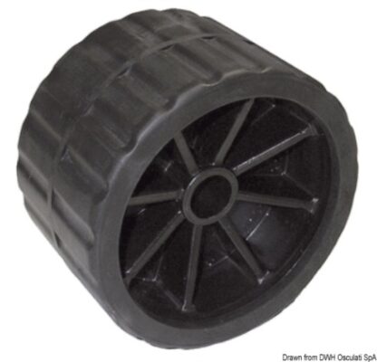 Rullo laterale nero 75 mm Ø foro 15 mm 02.029.07 Osculati