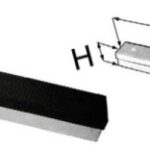 Appoggio laterale con staffa 500 mm 02.029.52 Osculati