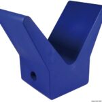 Fermaprua blu in gomma 105 x 67 x 124 mm 02.029.80 Osculati