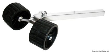 Rullo basculante 2 rulli rialzato 40 mm 02.031.37 Osculati