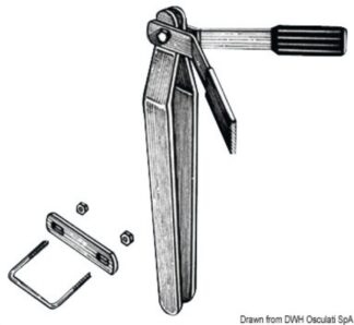 Fermo di prua completo h 50 cm 02.040.37 Osculati