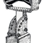 Rullo centrale reggichiglia 100 mm 02.040.56 Osculati