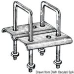 Staffa di fissaggio rullo destra 02.040.78 Osculati