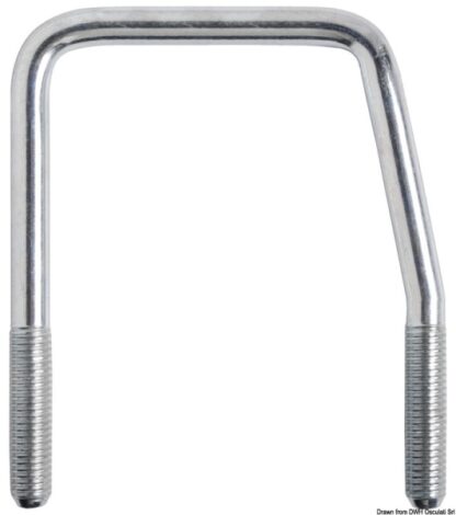 Staffa ad U 60 mm 02.040.87 Osculati