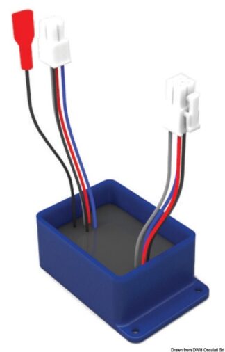 Adattatore comando Blue per thruster Black 02.045.90 Lewmar