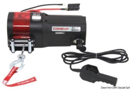 Arganello elettrico 2400 kg 1200W 24V 02.351.24 Comeup Industries