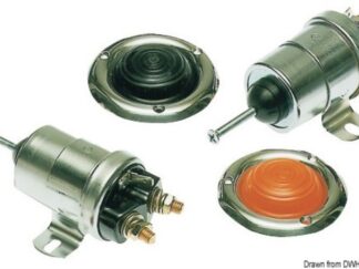 Teleruttore 12 V nero 02.338.00NE Osculati