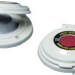 Pulsantiera a pedale nero/bianco 02.342.04 Osculati