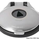 Osculati 02.344.02 Pulsantiera A Pedale Inox/Nero accessori verricelli salpancora