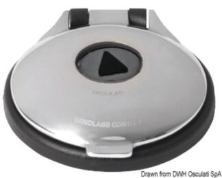 Pulsantiera a pedale inox/nero 02.344.02 Osculati