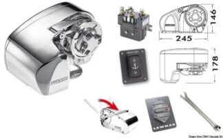 Verricello Lewmar Pro 1000 barbotin 6 mm 02.531.06 Lewmar