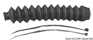 Soffietto per protezione cavi 03.150.80 Osculati