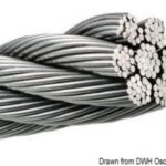 Cavo inox 133 fili 7 mm 03.172.70 Osculati
