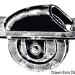 Carrucola da incasso 60 mm 03.307.00 Osculati