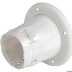 Cuffia e ghiera passacavi PVC bianca 03.407.00 Osculati