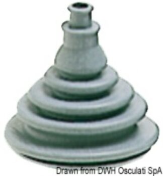 Soffietto passacavi gomma grigia 03.412.01 Osculati