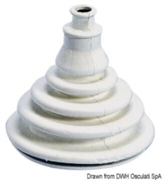 Soffietto passacavi gomma bianca 03.412.02 Osculati