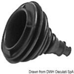 Osculati 03.412.00 Soffietto Passacavi Gomma Nera ghiere cuffie soffietti e ricettacoli