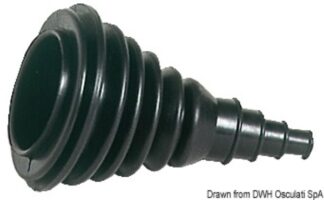 Maxi soffietto passacavi nero 03.414.00 Osculati