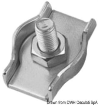 Morsetti inox semplice 5 mm 04.513.05 Osculati