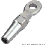 Terminale inox occhio Ø 8 mm 05.219.08 Osculati