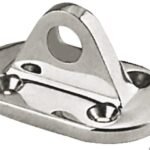 Basetta inox per lifeline occhio 10 mm 05.860.87 Osculati