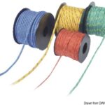 Bobina treccia in PP 4 mm x 12 m gialla 06.423.04GI Osculati