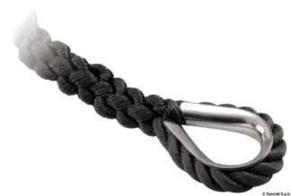 Cima ormeggio nera 14 mm x 12 m 06.443.04 Osculati