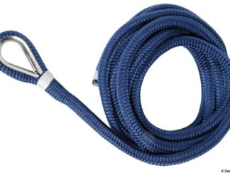Cima ormeggio impiombata 16 mm x 11 m blu 06.443.83 Osculati