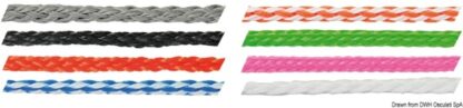 Osculati 06.449.16 Treccia Levilene 16 Mm Grigia