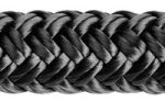 Doppia treccia nera mm 8 06.469.08 Osculati