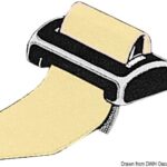 Fibbia nylon SeaSure 40 mm nero 06.708.40 Seasure