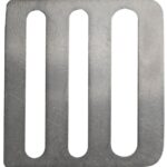 2 Fibbie inox 3 passaggi mm 30 06.710.30 Douglas marine