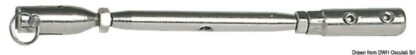 Tenditore draglie per cavi 5/6 mm 07.190.06 Osculati