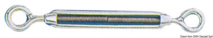 Tenditore inox 2 occhi 6 mm 07.193.06 Osculati