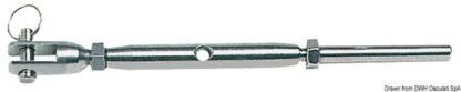 Tenditore inox a pressare 8 mm 07.194.08 Osculati