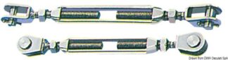 Tenditore inox 16 mm due forcelle fisse 07.198.16 Osculati