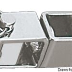 Girella inox pesante 14 x 42 mm 08.071.08 Viadana