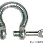 Grillo inox cetra asse imperdibile 5 mm 08.221.05 Osculati
